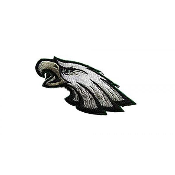 Embroidery Patch Airsoft Morale Patch 3 National Football League Eagles Logo Military Hook Loop Tactics Morale Embroidered Patch