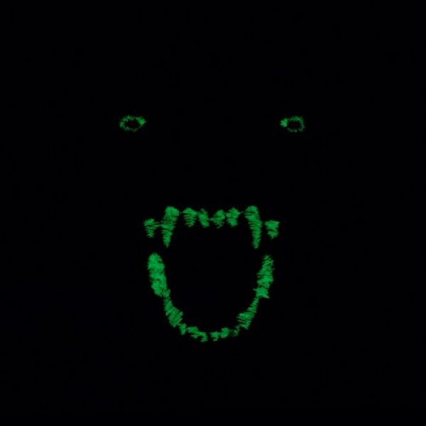 LEGEEON Airsoft Morale Patch 3 LEGEEON Glow Dark GITD K9 Pitbull Dog Teeth Scary Fierce Morale Tactical Embroidered Hook&Loop Patch