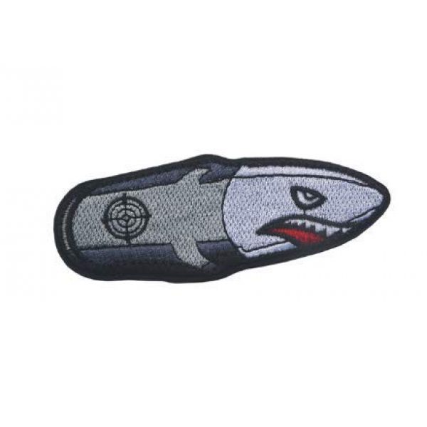 Tactical Embroidery Patch Airsoft Morale Patch 1 Angry Bullet Embroidery Patch Military Tactical Morale Patch Badges Emblem Applique Hook Patches for Clothes Backpack Accessories