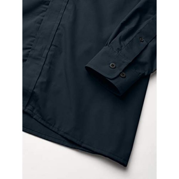 Tru-Spec Tactical Shirt 7 Tru-Spec 24-7 1051002 Men's Ultralight Long Sleeve Uniform Shirt, Polyester Cotton Rip-Stop, X-Small Regular, Black