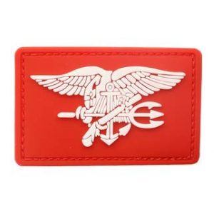 Tactical PVC Patch Airsoft Morale Patch 1 Navy Seals PVC Military Tactical Morale Patch Badges Emblem Applique Hook Patches for Clothes Backpack Accessories