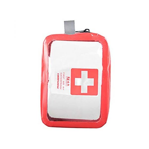 BREEZEY Tactical Pouch 1 BREEZEY PVC Transparent Empty First Aid Kit Emergency Medical Box Portable Travel Outdoor Camping Survival Medical Bag Big Capacity Travel/Car
