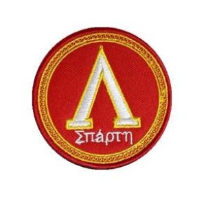 Tactical Embroidery Patch Airsoft Morale Patch 1 Sparta Molon Labe Embroidery Patch Military Tactical Morale Patch Badges Emblem Applique Hook Patches for Clothes Backpack Accessories
