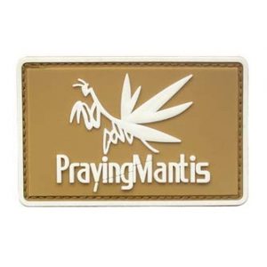 Tactical PVC Patch Airsoft Morale Patch 1 Metal Gear Solid MGS Prayingmantis PVC Military Tactical Morale Patch Badges Emblem Applique Hook Patches for Clothes Backpack Accessories