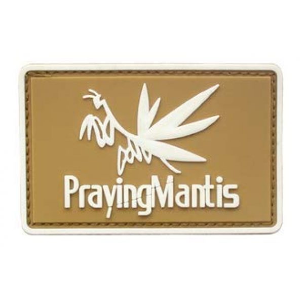 Tactical PVC Patch Airsoft Morale Patch 1 Metal Gear Solid MGS Prayingmantis PVC Military Tactical Morale Patch Badges Emblem Applique Hook Patches for Clothes Backpack Accessories