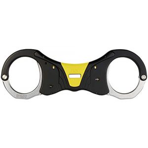ASP ASP HandCuff 1 ASP Identifier Ultra Rigid Handcuffs, Double-Locking Handcuffs, Colored Lock Handcuffs, Forged Aluminum Restraints, Police Handcuffs, Law Enforcement Gear, Security Guard Equipment