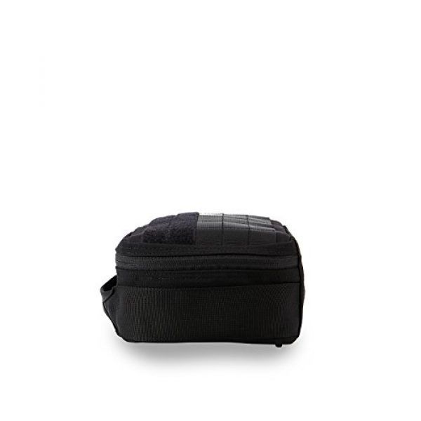 CarGo Tactical Pouch 4 EDC TECH KIT, Smart Electronics Organizer Travel Case for Cable, Cord, Adapter, Go Pro, External Battery, Car Charger, Laptop Computer Accessories, Black