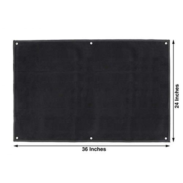 MAXXPRO Airsoft Morale Patch 5 Tactical Patch Display Panel Holder Board for Military Army Combat Morale Uniform Hook and Loop Emblems, 24 Inches x 36 Inches (Medium), No Patches Included