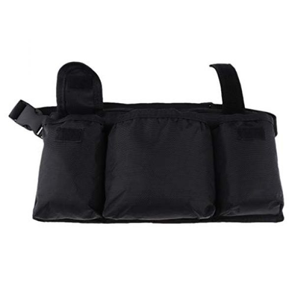 Abbraccia Tactical Pouch 6 Abbraccia Adjustable Waist Bag with Quick Release Buckle
