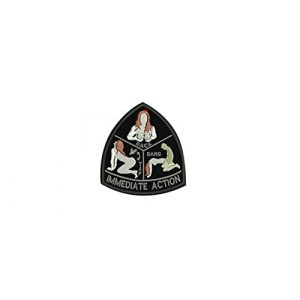 DREAM ARMY Airsoft Morale Patch 1 DREAM ARMY Mil-Spec Monkey IMMEDIATE Action Morale Patch Hook Backing tap Rack Bang