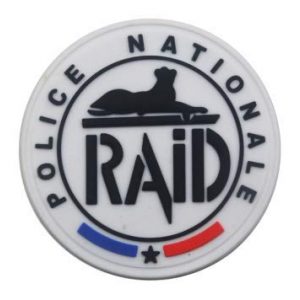 Tactical PVC Patch Airsoft Morale Patch 1 France Raid Flag PVC Military Tactical Morale Patch Badges Emblem Applique Hook Patches for Clothes Backpack Accessories
