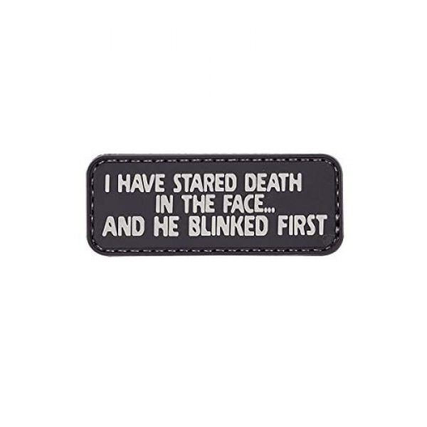 5ive Star Gear Airsoft Morale Patch 1 5ive Star Gear "i Have Stared Death Quote Morale Patch, One Size, Multi-Colored
