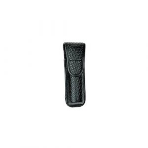 BIANCHI Tactical Pouch 1 Bianchi 7911 Covered Compact Light Pouch - Plain Black, Brass