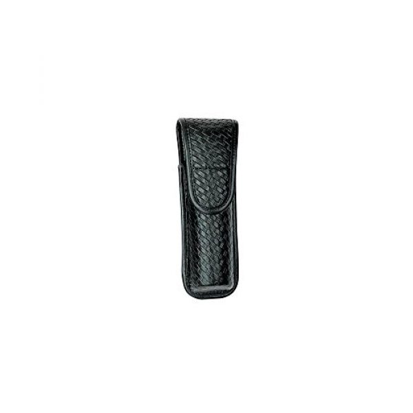 BIANCHI Tactical Pouch 1 Bianchi 7911 Covered Compact Light Pouch - Plain Black, Brass