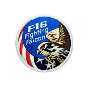 Tactical Embroidery Patch Airsoft Morale Patch 1 F-16 Fighter Fighting Falcon Tactical Embroidery Patch Hook & Loop Morale Patch Military Patch for Clothing Accessory Backpack Armband