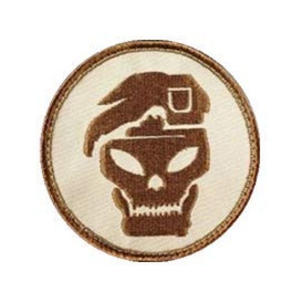 Tactical Embroidery Patch Airsoft Morale Patch 1 Bailey Skull Embroidery Patch Military Tactical Morale Patch Badges Emblem Applique Hook Patches for Clothes Backpack Accessories