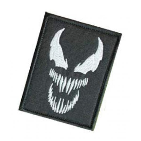 Embroidery Patch Airsoft Morale Patch 3 Venom Monster Marvel Movies Superhero Military Hook Loop Tactics Morale Embroidered Patch