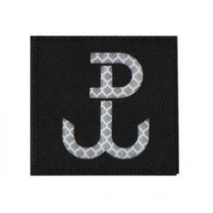 Tactical Embroidery Patch Airsoft Morale Patch 1 IR GROM TF-49 Poland Kotwica JWK Special Force Group Infrared Reflective Tactical Embroidery Patch Hook & Loop Morale Patch Military Patch for Clothing Accessory Backpack Armband