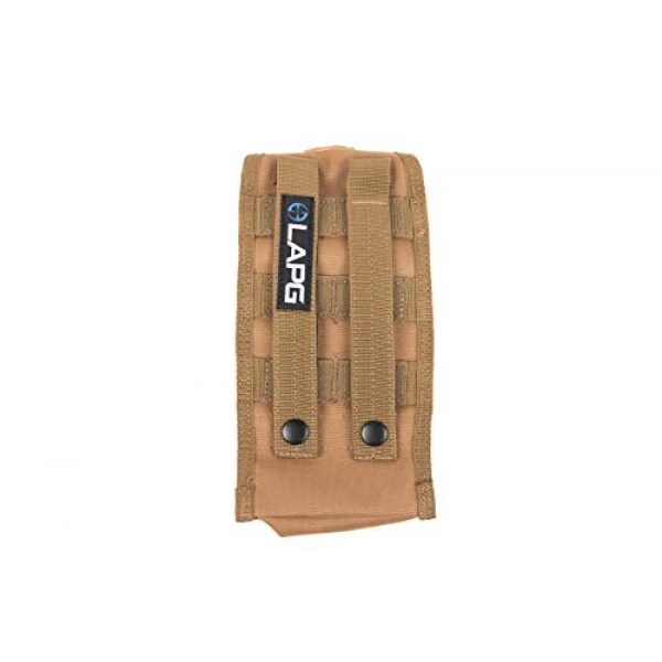 LA Police Gear Tactical Pouch 2 LA Police Gear MOLLE Strap Nylon Radio Pouch