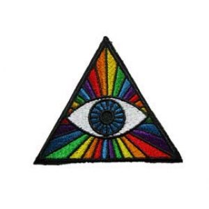 Tactical Embroidery Patch Airsoft Morale Patch 1 Evil Eye Illuminati All Seeing Tactical Embroidery Patch Hook & Loop Morale Patch Military Patch for Clothing Accessory Backpack Armband
