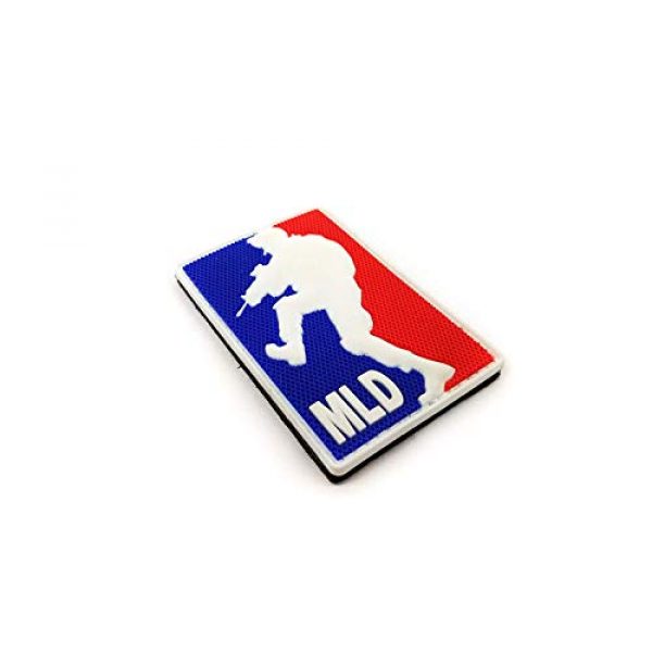 Tactical Innovations Canada Airsoft Morale Patch 2 PVC Morale Patch - MLD - Major League DoorKicker 2"x3" (3D)
