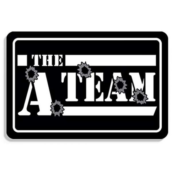 PatchOps Airsoft Morale Patch 1 PatchOps Parody A Team PVC Hook Loop Tactical Morale Patch