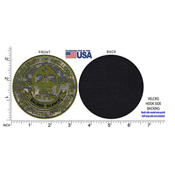 Tactical Patch Works Airsoft Morale Patch 5 Sacred Silence Department Patch
