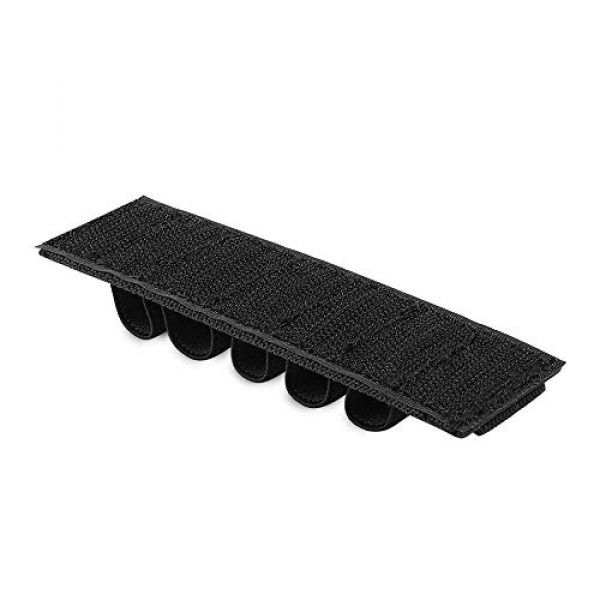 KRYDEX Tactical Pouch 3 KRYDEX Chemlight Battery Holder Shot Shell Tray Pen Elastic Storage 5 Cells Hook & Loop Light Glow Stick Panel