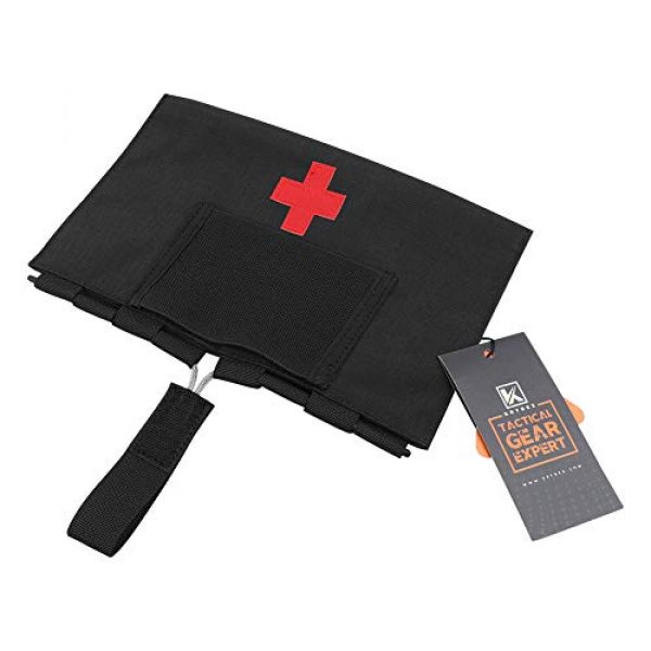 KRYDEX Tactical Pouch 3 KRYDEX Tactical Blow Out Kit Bag MOLLE Medical Pouch First Aid Bag (Bag Only)