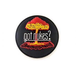 Tactical Innovations Canada Airsoft Morale Patch 1 PVC Morale Patch - Got Nukes 3" Diameter