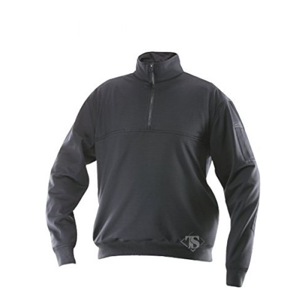 Tru-Spec Tactical Shirt 1 Tru-Spec Men's Grid Fleece Zip Thru Job Shirt