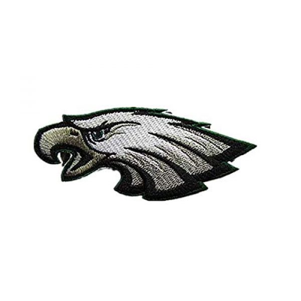 Embroidery Patch Airsoft Morale Patch 1 National Football League Eagles Logo Military Hook Loop Tactics Morale Embroidered Patch