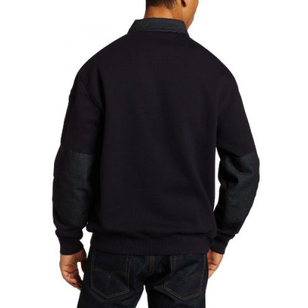 5.11 Tactical Shirt 2 5.11 Tactical Men's Poly-Cotton Fleece Denim Detailed Job Shirt, Fire Navy, Style 72301