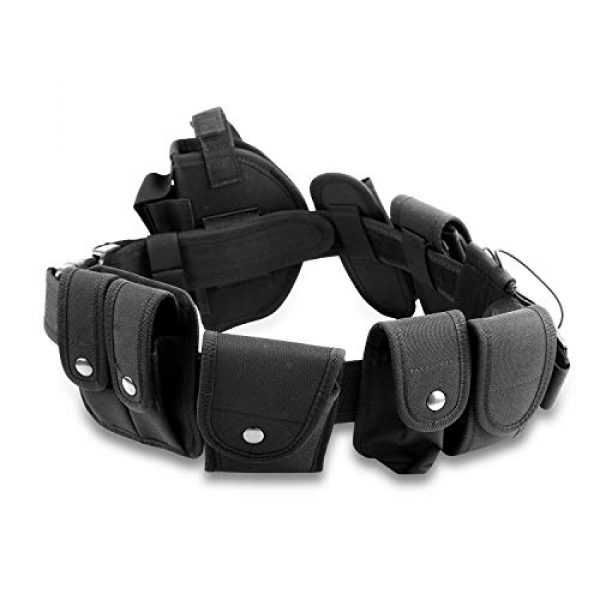 adit_to Tactical Pouch 2 adit_to 1 Pcs Police Security Guard Modular Enforcement Equipment Duty Belt Tactical 800 Nylon