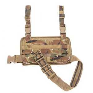 EMERSONGEAR Tactical Pouch 1 EMERSONGEAR Tactical MOLLE Drop Leg Platform,Airsoft Thigh Mount Rig with Adjustable Detachable Belt & Thigh Straps,Drop Leg Holster Panel for Hunting Paintball