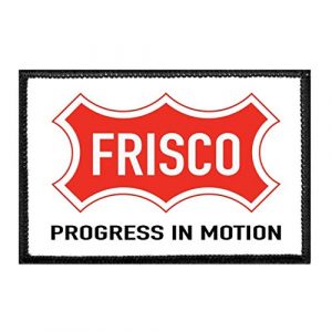 P PULLPATCH Airsoft Morale Patch 1 Frisco City Flag - Color Morale Patch | Hook and Loop Attach for Hats, Jeans, Vest, Coat | 2x3 in | by Pull Patch