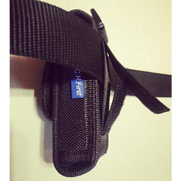 C.H.First Tactical Pouch 4 C.H.First Multi-Functional Thickened Nylon Pouch Fits 4" - 4.5" Multitools and Pepper Spray Holster fits Sabres 1.4 oz / 1.5 oz / 1.6 oz / 1.8 oz,Fox Labs 1.5 oz / 1.7 oz Canisters
