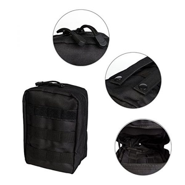 Krisvie Tactical Pouch 6 Krisvie Tactical EMT Pouch 1000D Nylon Molle First Aid Bag for Outdoor