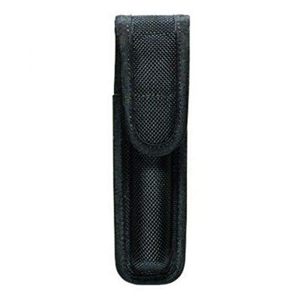 Bianchi AccuMold Tactical Pouch 1 Bianchi Accumold 7310 Black Mini Light Holder with Hidden Snap