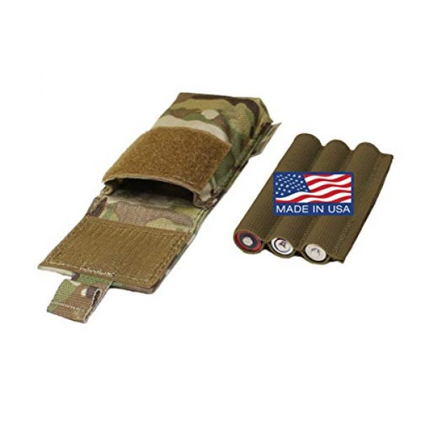 U.S. Tactical Sewing Tactical Pouch 1 U.S. Tactical Sewing USTS NVG Helmet Counterweight Battery Pouch - Made in USA