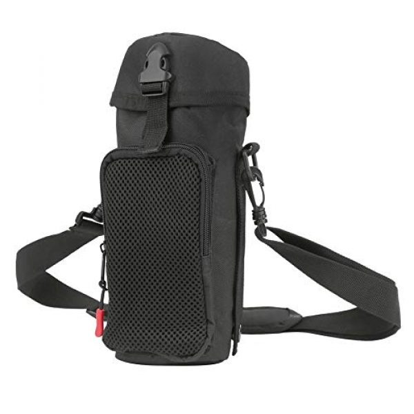 VGEBY Tactical Pouch 1 VGEBY Outdoor Water Bottle Bag Waterproof Outdoor Tactics Water Bottle Bag Pouch Hydration Carrier Sport Bag for Camping Hiking Fishing