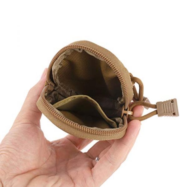 BREEZEY Tactical Pouch 6 BREEZEY Multifunction Hunting Molle Wallet Card Bag EDC Waterproof Card Key Change Pouch