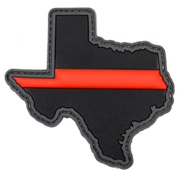Violent Little Machine Shop Airsoft Morale Patch 1 Violent Little Machine Shop - Thin Red Line PVC Morale Patches (Texas)
