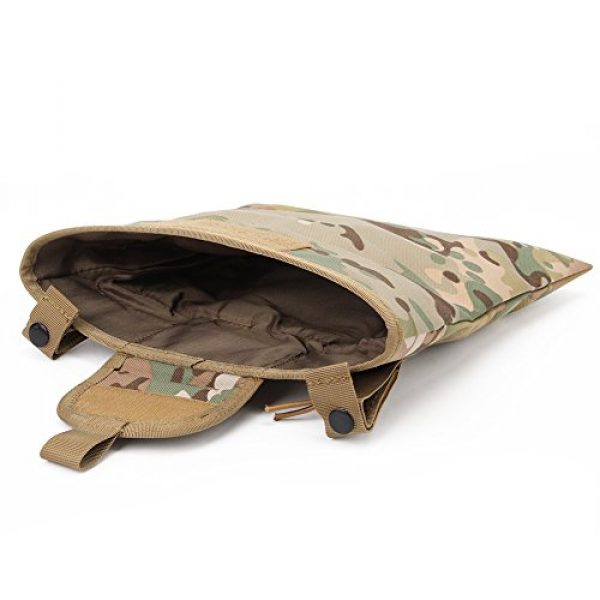 ATAIRSOFT Tactical Pouch 3 ATAIRSOFT Molle System Tactical Foldable Dump Magazine Pouch Hunting Recovery Bag Drop Pouches