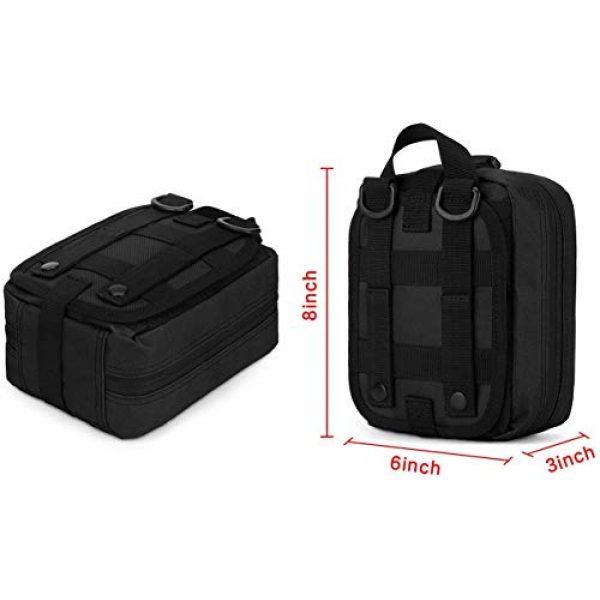 DODO DEER Tactical Pouch 5 DODO DEER Medical Pouch EMT First Aid Pouch Rip-Away IFAK Tactical Utility Pouch for Outdoor Activities Medical Supplies (Bag Only)