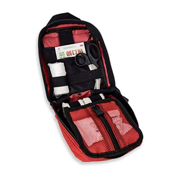 Krisvie Tactical Pouch 2 Krisvie Tactical EMT Pouch 1000D Nylon Detachable Molle First Aid Bag for Outdoor