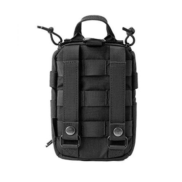OneTigris Tactical Pouch 7 OneTigris Tactical MOLLE Pouch & MOLLE Medical Pouch (Black)