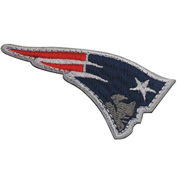 ODSP Airsoft Morale Patch 4 Football Team Logo Patches Embroidered Military Morale Tactical Patch with Hook and Loop Fasteners Backing Emblem Badges 2.76" x 1.38" 2PCS