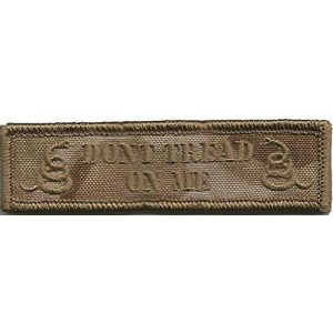 Gadsden and Culpeper Airsoft Morale Patch 1 MULTICAM ARID Tactical Morale Patch - Dont Tread Morale