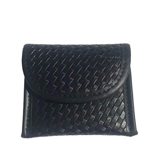 Magnum Gear 1 Tactical Pouch 1 Basketweave Glove Pouch by -MagnumGear1- Heavy Duty Construction- It's Weather Resistant and Fits 2 Inch Duty Belts for Tactical, Law Enforcement, Security, Military-for Latex or Nitrile Gloves